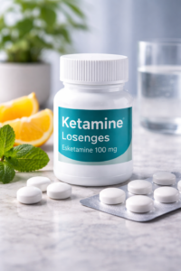 Ketamine lozenges