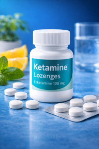 Ketamine lozenges