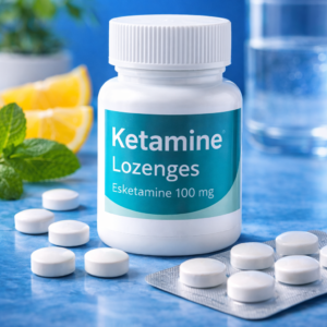 Ketamine lozenges